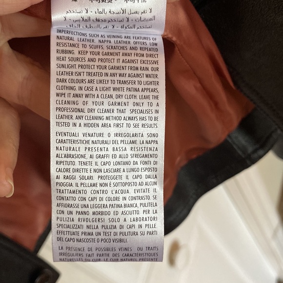 AUTHENTIC GUCCI Genuine leather men’s studded jacket Italian size 52, size Large - Picture 10 of 13